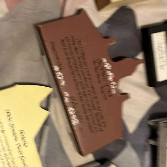 Incredible find. !! 19 pc set of carved n hand crafted wooden. ( most 1/2” wide - Picture 13 of 16